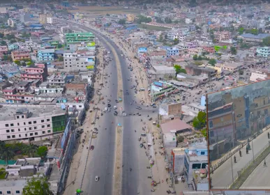 धनगढी-अत्तरिया ६ लेन सडकले फेरियो धनगढीको मुहार