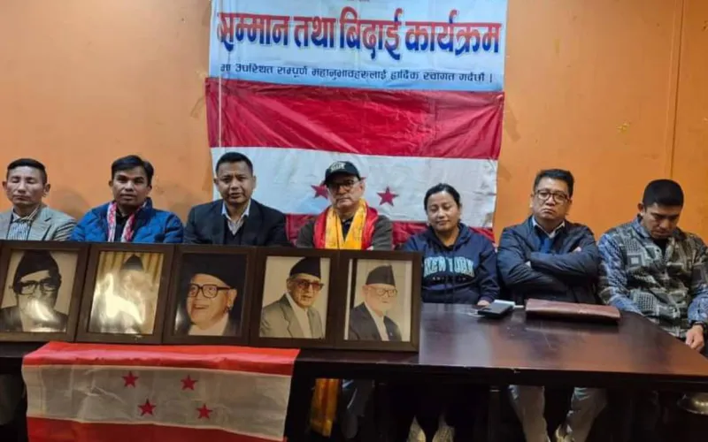दक्षिण कोरियामा प्रदेश सभापति बलायरको भव्य स्वागत-सम्मान