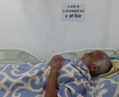 मुटुको चाल घट्यो, ब्लड प्रेसर ९०–६० 