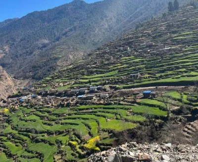 लगातारको खडेरीले सुक्न थाले खोला