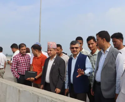 महाकाली पुल सुदूरपश्चिम समृद्धिको मेरुदण्ड हो: मन्त्री ज्वाला