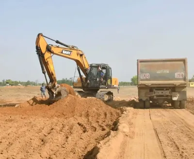 मझगाउँ विमानस्थलको निर्माण कार्य सुस्त, डेढ वर्षमा २५ प्रतिशत मात्रै काम